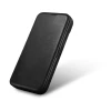 Чохол iCarer CE Oil Wax Premium Leather Folio Case для iPhone 14 Plus Black with MagSafe (AKI14220707-BK)