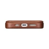 Чохол iCarer CE Oil Wax Premium Leather Folio Case для iPhone 14 Plus Brown with MagSafe (AKI14220707-BN)