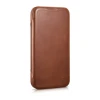 Чохол iCarer CE Oil Wax Premium Leather Folio Case для iPhone 14 Plus Brown with MagSafe (AKI14220707-BN)