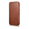 Чохол iCarer CE Oil Wax Premium Leather Folio Case для iPhone 14 Plus Brown with MagSafe (AKI14220707-BN)