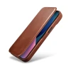 Чохол iCarer CE Oil Wax Premium Leather Folio Case для iPhone 14 Plus Brown with MagSafe (AKI14220707-BN)