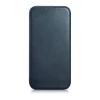 Чохол iCarer CE Oil Wax Premium Leather Folio Case для iPhone 14 Plus Blue with MagSafe (AKI14220707-BU)