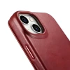 Чохол iCarer CE Oil Wax Premium Leather Folio Case для iPhone 14 Plus Red with MagSafe (AKI14220707-RD)