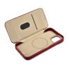 Чохол iCarer CE Oil Wax Premium Leather Folio Case для iPhone 14 Plus Red with MagSafe (AKI14220707-RD)