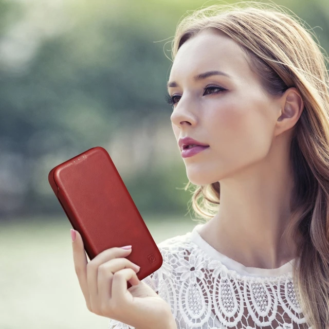 Чохол iCarer CE Oil Wax Premium Leather Folio Case для iPhone 14 Plus Red with MagSafe (AKI14220707-RD)