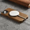 Чохол iCarer Oil Wax Premium Leather Case для iPhone 14 Plus Brown with MagSafe (WMI14220703-TN)