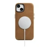 Чохол iCarer Oil Wax Premium Leather Case для iPhone 14 Plus Brown with MagSafe (WMI14220703-TN)