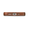 Чохол iCarer Oil Wax Premium Leather Case для iPhone 14 Plus Brown with MagSafe (WMI14220703-RB)