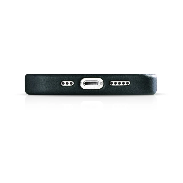 Чохол iCarer Oil Wax Premium Leather Case для iPhone 14 Plus Dark Blue with MagSafe (WMI14220703-BU)