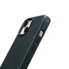 Чохол iCarer Oil Wax Premium Leather Case для iPhone 14 Plus Dark Blue with MagSafe (WMI14220703-BU)