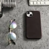 Чохол iCarer Oil Wax Premium Leather Case для iPhone 14 Plus Brown with MagSafe (WMI14220703-BN)
