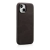 Чохол iCarer Oil Wax Premium Leather Case для iPhone 14 Plus Brown with MagSafe (WMI14220703-BN)