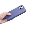 Чохол iCarer Leather Cover Case для iPhone 14 | 13 Light Purple with MagSafe (WMI14220705-LP)