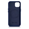 Чохол iCarer Leather Cover Case для iPhone 14 | 13 Blue with MagSafe (WMI14220705-BU)