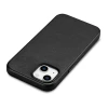 Чохол iCarer Leather Cover Case для iPhone 14 Plus Black with MagSafe (WMI14220707-BK)