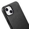 Чохол iCarer Leather Cover Case для iPhone 14 Plus Black with MagSafe (WMI14220707-BK)