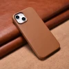 Чехол iCarer Leather Cover Case для iPhone 14 Plus Brown with MagSafe (WMI14220707-BN)