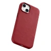 Чохол iCarer Leather Cover Case для iPhone 14 Plus Red with MagSafe (WMI14220707-RD)