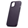 Чохол iCarer Leather Cover Case для iPhone 14 Plus Dark Purple with MagSafe (WMI14220707-DP)