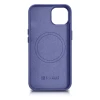 Чохол iCarer Leather Cover Case для iPhone 14 Plus Light Purple with MagSafe (WMI14220707-LP)