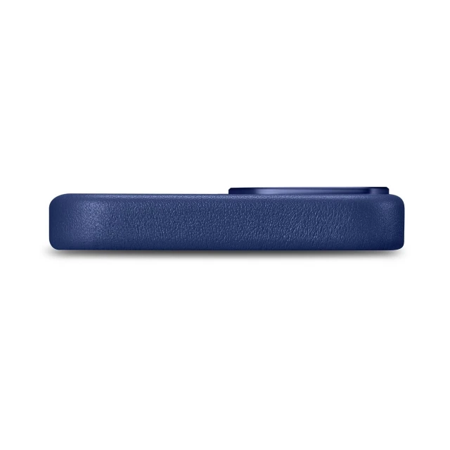 Чохол iCarer Leather Cover Case для iPhone 14 Plus Blue with MagSafe (WMI14220707-BU)