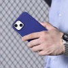 Чохол iCarer Litchi Premium Leather Case для iPhone 14 | 13 Dark Blue with MagSafe (WMI14220709-DB)