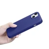 Чохол iCarer Litchi Premium Leather Case для iPhone 14 | 13 Dark Blue with MagSafe (WMI14220709-DB)