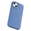 Чохол iCarer Litchi Premium Leather Case для iPhone 14 | 13 Light Blue with MagSafe (WMI14220709-LB)