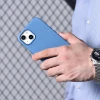 Чохол iCarer Litchi Premium Leather Case для iPhone 14 | 13 Light Blue with MagSafe (WMI14220709-LB)