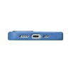 Чохол iCarer Litchi Premium Leather Case для iPhone 14 | 13 Light Blue with MagSafe (WMI14220709-LB)