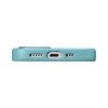 Чохол iCarer Litchi Premium Leather Case для iPhone 14 | 13 Green with MagSafe (WMI14220709-GN)