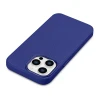 Чохол iCarer Litchi Premium Leather Case для iPhone 14 Pro Dark Blue with MagSafe (WMI14220710-DB)