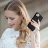 Чехол iCarer Litchi Premium Leather Case для iPhone 14 Plus Black with MagSafe (WMI14220711-BK)