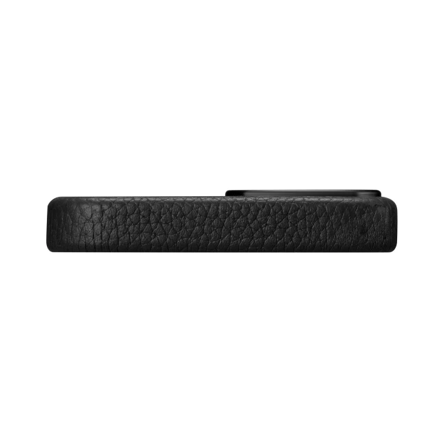 Чехол iCarer Litchi Premium Leather Case для iPhone 14 Plus Black with MagSafe (WMI14220711-BK)