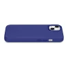 Чохол iCarer Litchi Premium Leather Case для iPhone 14 Plus Dark Blue with MagSafe (WMI14220711-DB)