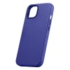 Чохол iCarer Litchi Premium Leather Case для iPhone 14 Plus Dark Blue with MagSafe (WMI14220711-DB)