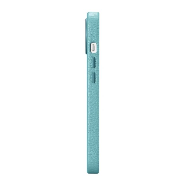Чохол iCarer Litchi Premium Leather Case для iPhone 14 Plus Green with MagSafe (WMI14220711-GN)