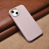 Чохол iCarer Litchi Premium Leather Case для iPhone 14 Plus Pink with MagSafe (WMI14220711-PK)