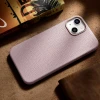 Чохол iCarer Litchi Premium Leather Case для iPhone 14 Plus Pink with MagSafe (WMI14220711-PK)