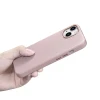 Чохол iCarer Litchi Premium Leather Case для iPhone 14 Plus Pink with MagSafe (WMI14220711-PK)