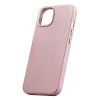 Чохол iCarer Litchi Premium Leather Case для iPhone 14 Plus Pink with MagSafe (WMI14220711-PK)