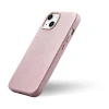 Чохол iCarer Litchi Premium Leather Case для iPhone 14 Plus Pink with MagSafe (WMI14220711-PK)