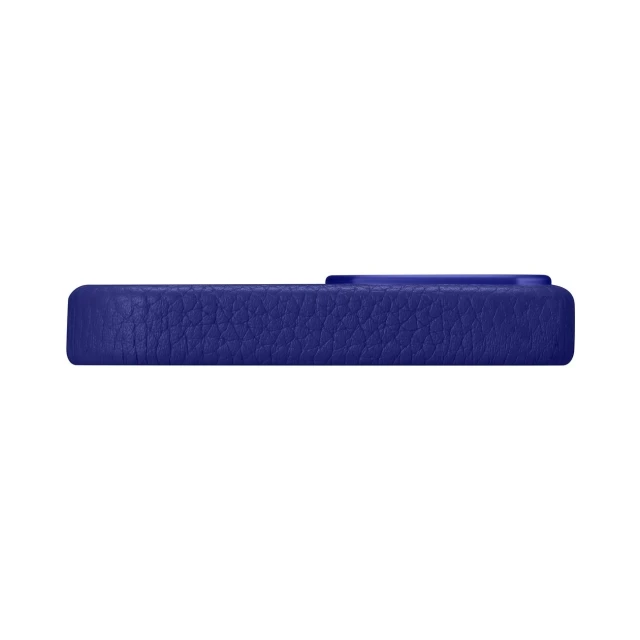 Чохол iCarer Litchi Premium Leather Case для iPhone 14 Pro Max Dark Blue with MagSafe (WMI14220712-DB)