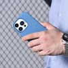 Чохол iCarer Litchi Premium Leather Case для iPhone 14 Pro Max Light Blue with MagSafe (WMI14220712-LB)