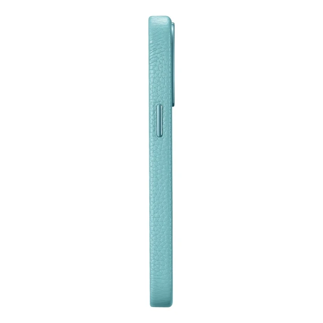Чохол iCarer Litchi Premium Leather Case для iPhone 14 Pro Max Green with MagSafe (WMI14220712-GN)