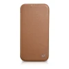 Чохол iCarer CE Premium Leather Folio Case для iPhone 14 Pro Brown with MagSafe (WMI14220714-BN)