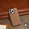 Чохол iCarer CE Premium Leather Folio Case для iPhone 14 Pro Brown with MagSafe (WMI14220714-BN)
