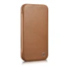 Чохол iCarer CE Premium Leather Folio Case для iPhone 14 Pro Brown with MagSafe (WMI14220714-BN)