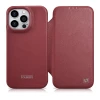 Чехол iCarer CE Premium Leather Folio Case для iPhone 14 Pro Red with MagSafe (WMI14220714-RD)