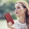 Чехол iCarer CE Premium Leather Folio Case для iPhone 14 Pro Red with MagSafe (WMI14220714-RD)